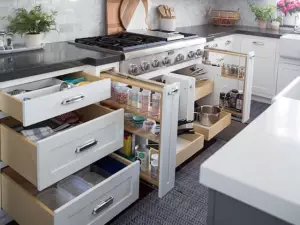 معرفی اکسسوریهای کابینت زمینی